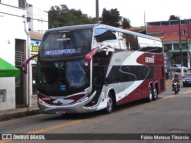 Viação Serro 46024 na cidade de Três Corações, Minas Gerais, Brasil, por Fábio Mateus Tibúrcio. Número da foto: #13159348.