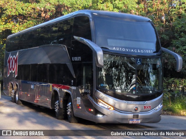 Auto Viação 1001 RJ 108.875 na cidade de São Paulo, São Paulo, Brasil, por Gabriel Oliveira Caldas da Nobrega. Número da foto: #13157941.