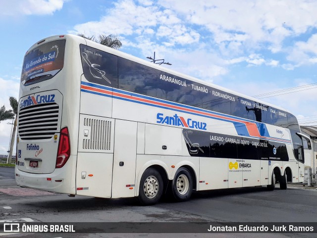 VUSC - Viação União Santa Cruz 3500 na cidade de Itajaí, Santa Catarina, Brasil, por Jonatan Eduardo Jurk Ramos. Número da foto: #13160941.