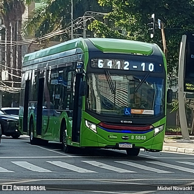 Auto Viação Transcap >> Auto Bless Transportes 8 5848 na cidade de São Paulo, São Paulo, Brasil, por Michel Nowacki. Número da foto: #13160660.