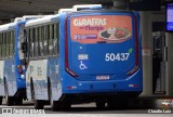 Transol Transportes Coletivos 50437 na cidade de Florianópolis, Santa Catarina, Brasil, por Claudio Luiz. Número da foto: #13158550.