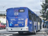 Auto Viação Bragança Metropolitana > Viação Raposo Tavares 12.799 na cidade de Cotia, São Paulo, Brasil, por David Macedo Rocha. Número da foto: #13158558.