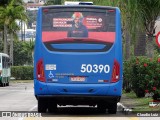Transol Transportes Coletivos 50390 na cidade de Florianópolis, Santa Catarina, Brasil, por Claudio Luiz. Número da foto: #:id.