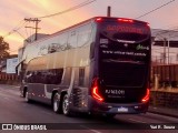 Transportes Única Petrópolis RJ 163.011 na cidade de Juiz de Fora, Minas Gerais, Brasil, por Yuri R. Souza. Número da foto: #13160854.