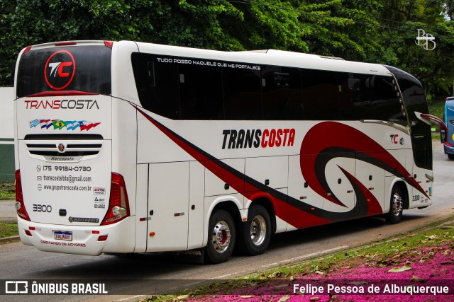 TransCosta Turismo 3300 na cidade de Salvador, Bahia, Brasil, por Felipe Pessoa de Albuquerque. Número da foto: #13163417.