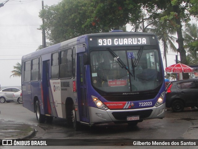 BR Mobilidade Baixada Santista 722023 na cidade de Bertioga, São Paulo, Brasil, por Gilberto Mendes dos Santos. Número da foto: #13161094.
