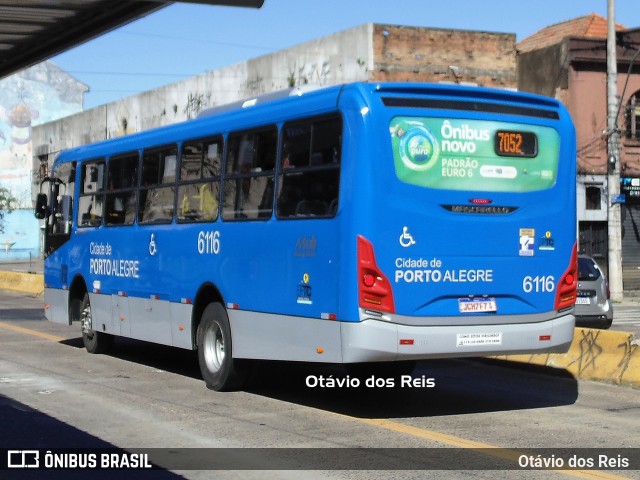 Auto Viação Navegantes 6116 na cidade de Porto Alegre, Rio Grande do Sul, Brasil, por Otávio dos Reis . Número da foto: #13163871.