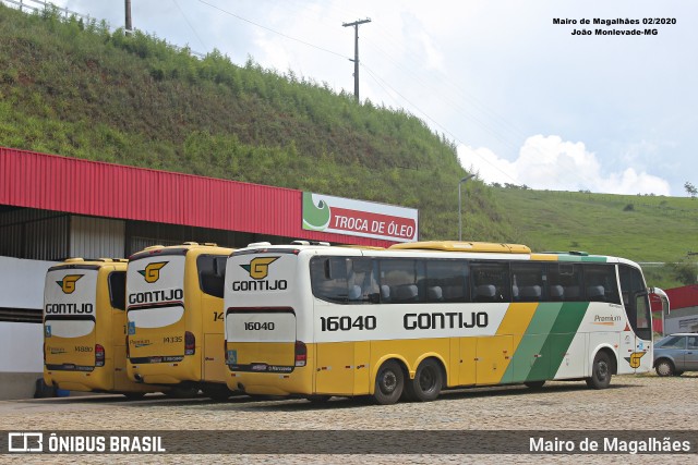 Empresa Gontijo de Transportes 16040 na cidade de João Monlevade, Minas Gerais, Brasil, por Mairo de Magalhães. Número da foto: #13162081.