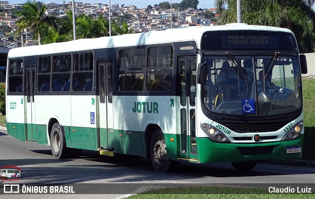 Jotur - Auto Ônibus e Turismo Josefense 1327 na cidade de Florianópolis, Santa Catarina, Brasil, por Claudio Luiz. Número da foto: #13163744.