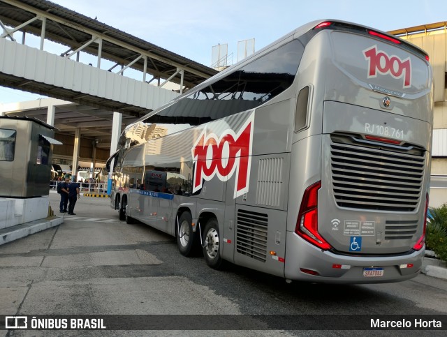 Auto Viação 1001 RJ 108.761 na cidade de Rio de Janeiro, Rio de Janeiro, Brasil, por Marcelo Horta. Número da foto: #13162220.