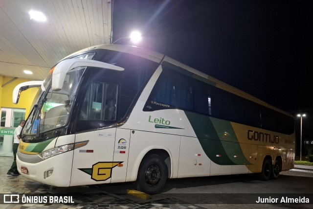 Empresa Gontijo de Transportes 16080 na cidade de Teixeira de Freitas, Bahia, Brasil, por Junior Almeida. Número da foto: #13163027.