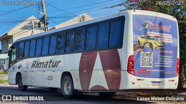 Rimatur Transportes 4225 na cidade de Curitiba, Paraná, Brasil, por Lucas Weber Calizario. Número da foto: #13161464.