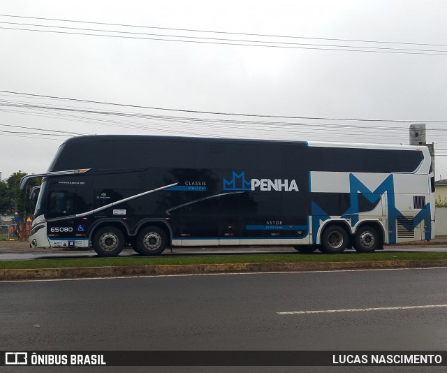 Empresa de Ônibus Nossa Senhora da Penha 65080 na cidade de Lages, Santa Catarina, Brasil, por LUCAS NASCIMENTO. Número da foto: #13161401.