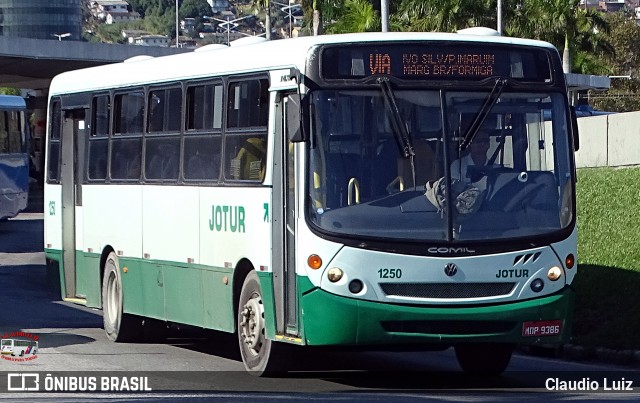 Jotur - Auto Ônibus e Turismo Josefense 1250 na cidade de Florianópolis, Santa Catarina, Brasil, por Claudio Luiz. Número da foto: #13163484.