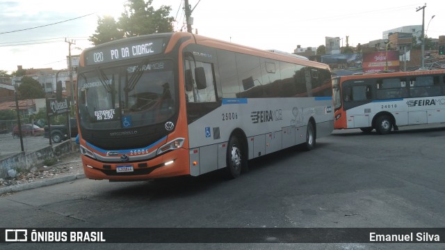Auto Ônibus São João 25006 na cidade de Feira de Santana, Bahia, Brasil, por Emanuel Silva. Número da foto: #13161782.
