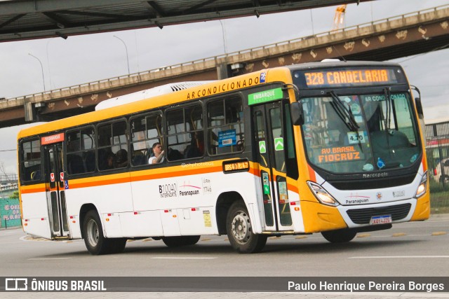 Transportes Paranapuan B10040 na cidade de Rio de Janeiro, Rio de Janeiro, Brasil, por Paulo Henrique Pereira Borges. Número da foto: #13164048.