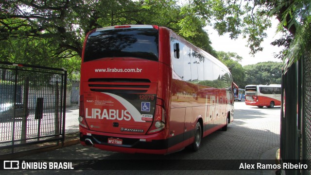 Lirabus 12079 na cidade de São Paulo, São Paulo, Brasil, por Alex Ramos Ribeiro. Número da foto: #13163962.