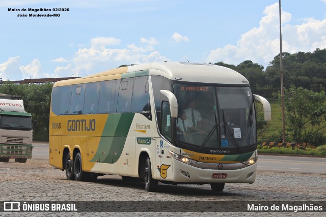 Empresa Gontijo de Transportes 19060 na cidade de João Monlevade, Minas Gerais, Brasil, por Mairo de Magalhães. Número da foto: #13162117.