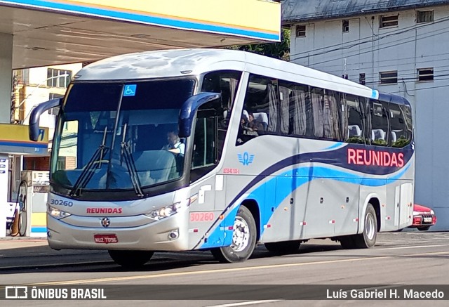 Reunidas Transportes Coletivos 30260 na cidade de Seara, Santa Catarina, Brasil, por Luís Gabriel H. Macedo. Número da foto: #13161660.