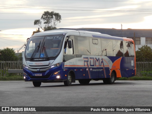 Roma Transportes 52484 na cidade de Rio Grande, Rio Grande do Sul, Brasil, por Paulo Ricardo  Rodrigues Villanova. Número da foto: #13162800.
