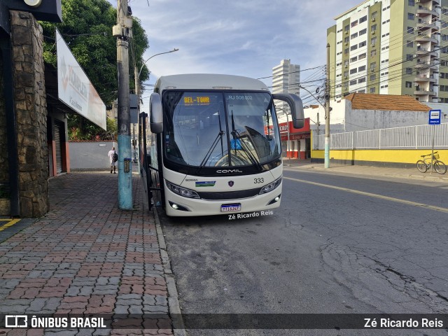 Bel-Tour Transportes e Turismo 333 na cidade de Três Rios, Rio de Janeiro, Brasil, por Zé Ricardo Reis. Número da foto: #13162246.