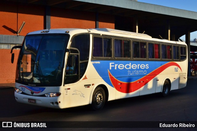 Expresso Frederes > Frederes Turismo 162 na cidade de Porto Alegre, Rio Grande do Sul, Brasil, por Eduardo Ribeiro. Número da foto: #13163779.