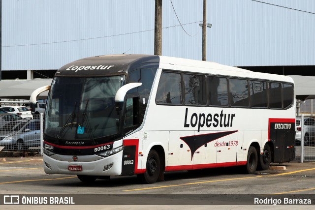 Lopestur - Lopes Turismo e Transportes 80063 na cidade de Goiânia, Goiás, Brasil, por Rodrigo Barraza. Número da foto: #13162498.