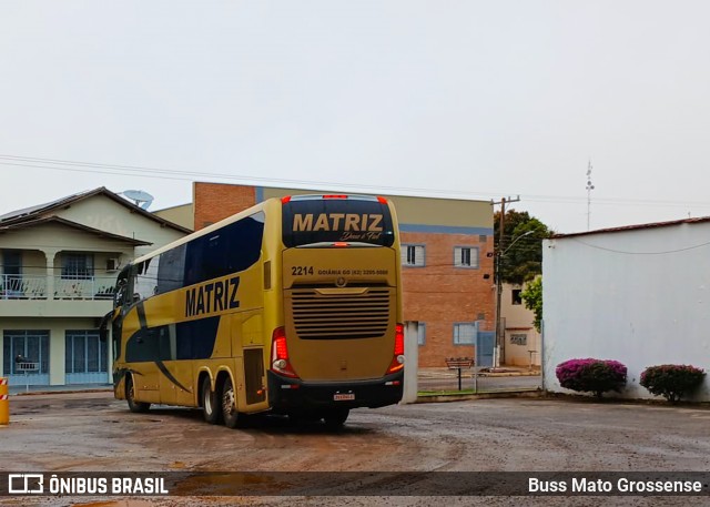 Matriz Transportes 2214 na cidade de Campo Verde, Mato Grosso, Brasil, por Buss Mato Grossense. Número da foto: #13163545.