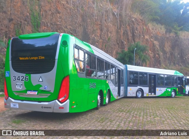 VB Transportes e Turismo 3426 na cidade de Campinas, São Paulo, Brasil, por Adriano Luis. Número da foto: #13162597.
