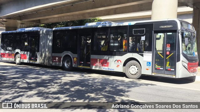 Viação Metrópole Paulista - Zona Sul 7 3016 na cidade de São Paulo, São Paulo, Brasil, por Adriano Gonçalves Soares Dos Santos. Número da foto: #13161467.