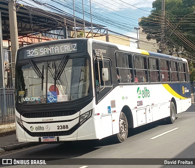 Viação Elite 2388 na cidade de Volta Redonda, Rio de Janeiro, Brasil, por David Freitas. Número da foto: #13164555.