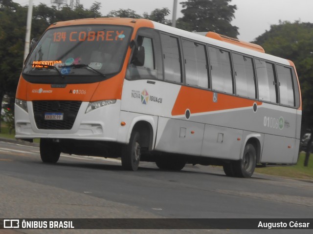 Viação São José A01006 na cidade de Nova Iguaçu, Rio de Janeiro, Brasil, por Augusto César. Número da foto: #13162752.