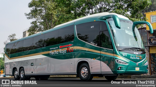 Flecha Roja México-Toluca-San Luis Mextepec-Querétaro 1072 na cidade de Álvaro Obregón, Ciudad de México, México, por Omar Ramírez Thor2102. Número da foto: #13163950.