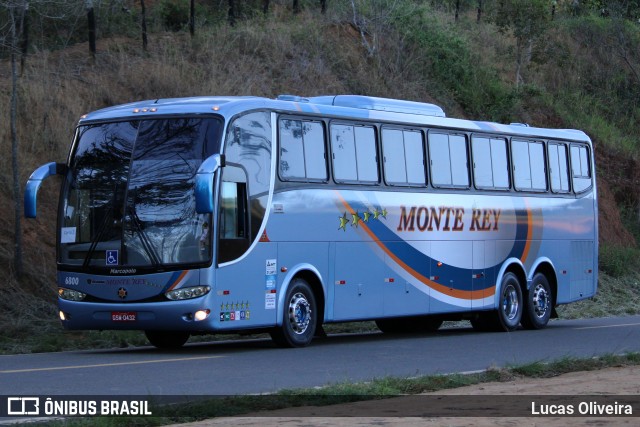 Monte Rey Turismo 6800 na cidade de Itaperuna, Rio de Janeiro, Brasil, por Lucas Oliveira. Número da foto: #13162807.