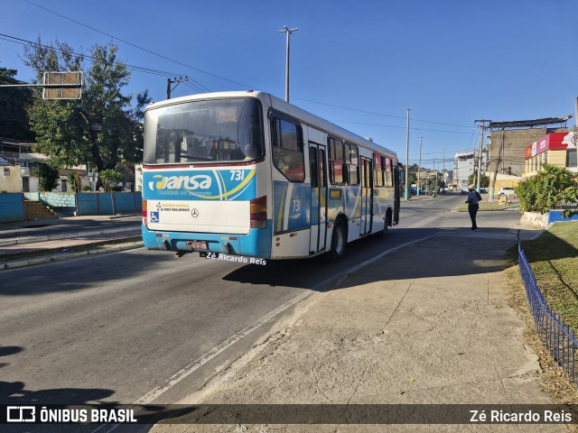 TRANSA - Transa Transporte Coletivo 731 na cidade de Três Rios, Rio de Janeiro, Brasil, por Zé Ricardo Reis. Número da foto: #13162206.