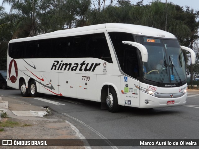 Rimatur Transportes 7700 na cidade de São Paulo, São Paulo, Brasil, por Marco Aurélio de Oliveira. Número da foto: #13164612.