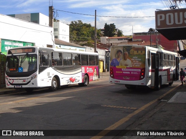 Trectur 2201 na cidade de Três Corações, Minas Gerais, Brasil, por Fábio Mateus Tibúrcio. Número da foto: #13161415.