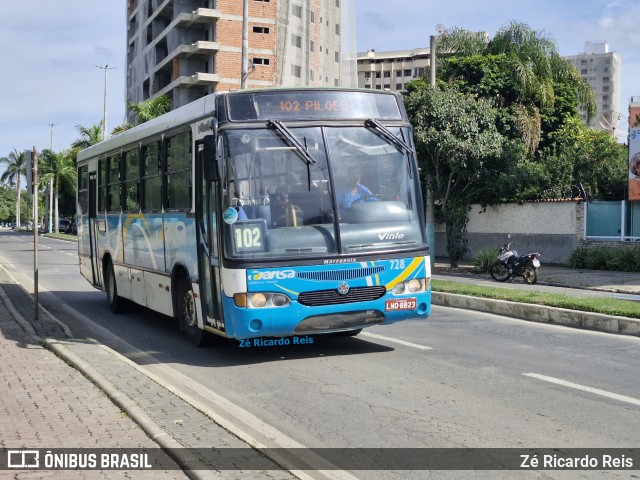TRANSA - Transa Transporte Coletivo 728 na cidade de Três Rios, Rio de Janeiro, Brasil, por Zé Ricardo Reis. Número da foto: #13162137.