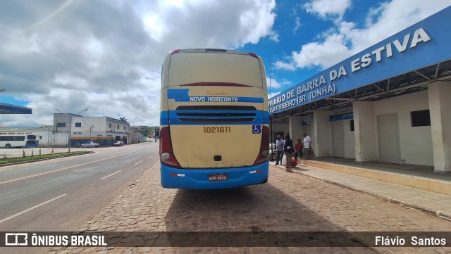 Viação Novo Horizonte 1021611 na cidade de Barra da Estiva, Bahia, Brasil, por Flávio  Santos. Número da foto: #13161328.
