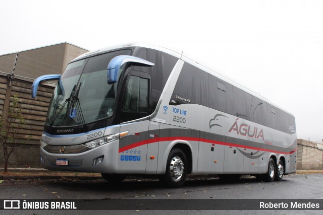Águia Turismo 2200 na cidade de Marília, São Paulo, Brasil, por Roberto Mendes. Número da foto: #13163940.