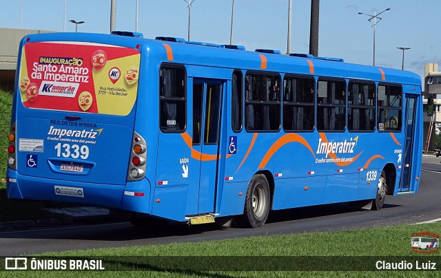 Auto Viação Imperatriz 1339 na cidade de Florianópolis, Santa Catarina, Brasil, por Claudio Luiz. Número da foto: #13163605.