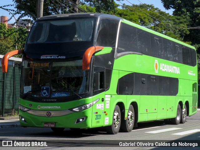 Expresso Adamantina 2031 na cidade de São Paulo, São Paulo, Brasil, por Gabriel Oliveira Caldas da Nobrega. Número da foto: #13163749.