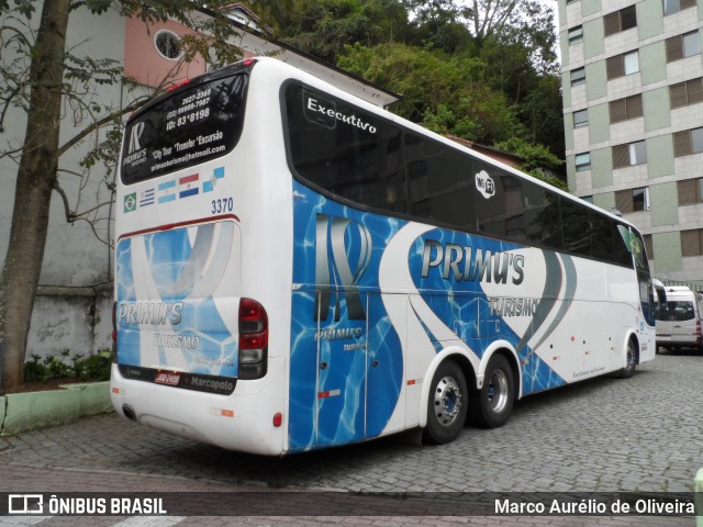 Primu's Turismo 3370 na cidade de São Lourenço, Minas Gerais, Brasil, por Marco Aurélio de Oliveira. Número da foto: #13164627.