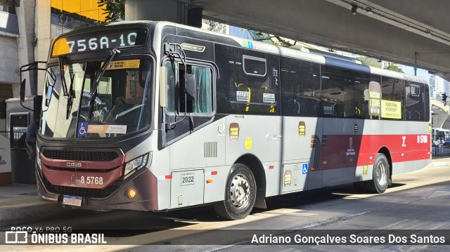 Auto Viação Transcap >> Auto Bless Transportes 8 5768 na cidade de São Paulo, São Paulo, Brasil, por Adriano Gonçalves Soares Dos Santos. Número da foto: #13164398.