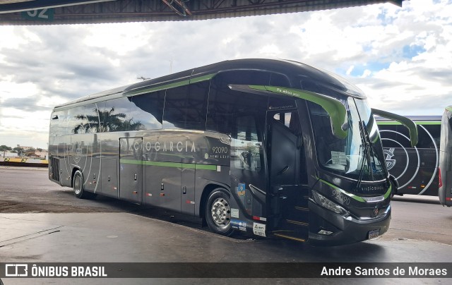 Viação Garcia 92090 na cidade de Londrina, Paraná, Brasil, por Andre Santos de Moraes. Número da foto: #13163135.