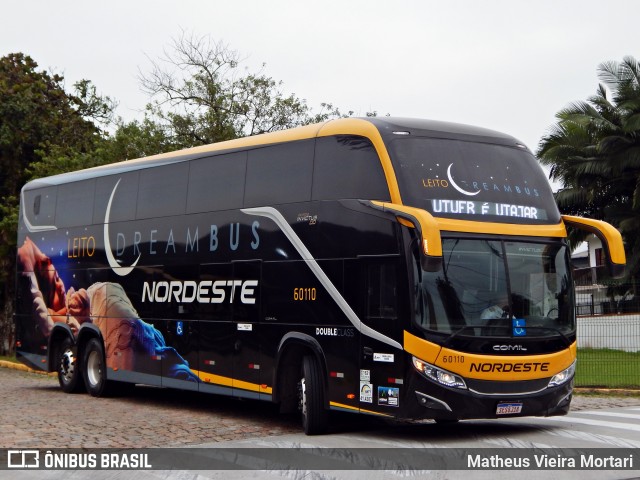 Expresso Nordeste 60110 na cidade de Joinville, Santa Catarina, Brasil, por Matheus Vieira Mortari. Número da foto: #13161931.