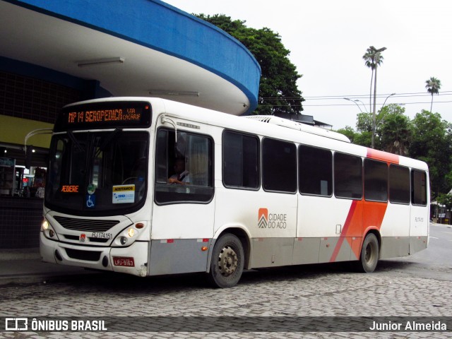 Viação Cidade do Aço RJ 174.151 na cidade de Piraí, Rio de Janeiro, Brasil, por Junior Almeida. Número da foto: #13163056.