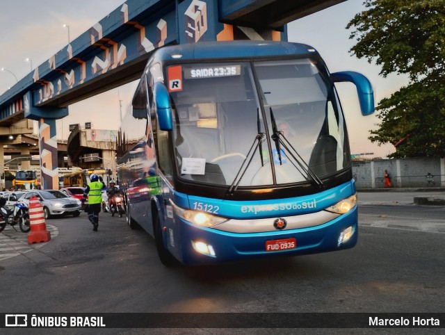 Expresso do Sul 15.122 na cidade de Rio de Janeiro, Rio de Janeiro, Brasil, por Marcelo Horta. Número da foto: #13163026.
