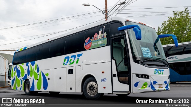 ODT - Ómnibus de Tizayuca 6059 na cidade de Gustavo A. Madero, Ciudad de México, México, por Omar Ramírez Thor2102. Número da foto: #13163267.