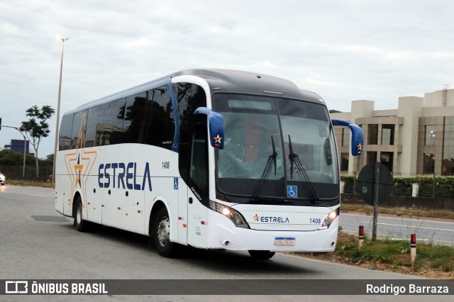 Viação Estrela 1408 na cidade de Goiânia, Goiás, Brasil, por Rodrigo Barraza. Número da foto: #13162472.